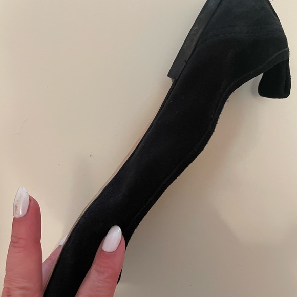 Tory Burch Therese Suede Ballet Flats - Picture 6 of 10